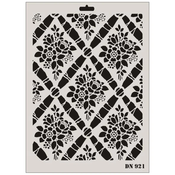 Rich Dantel Seri DN-921 Stencil 35x25 cm ürün görseli 1