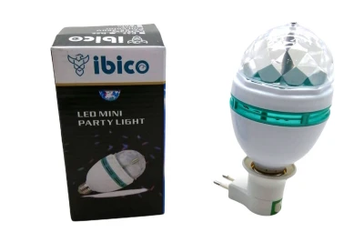 3W ADAPTÖRLÜ DÖNEBİL DİSKO LAMBA ürün görseli 1