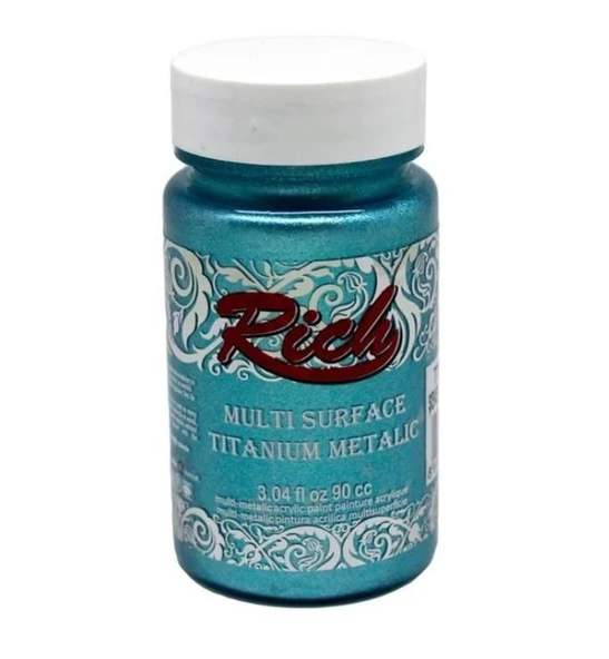 Rich Multi Surface Titanium 2574 Şeker Mavi Metalik 90 cc ürün görseli 1