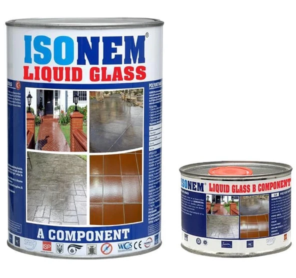 İsonem Liquid Glass Sıvı Cam 4 Kg Set ürün görseli 1