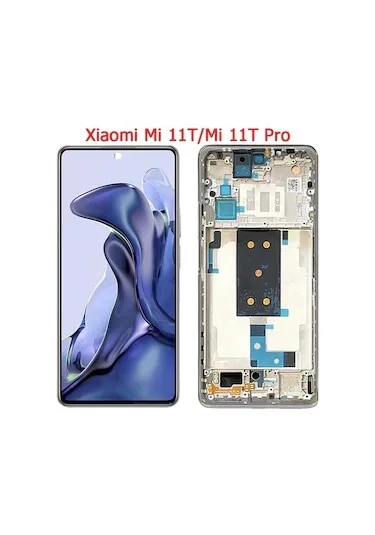 Mi 11T - Mi 11T Pro Uyumlu Ekran Dokunmatik Çıtalı ürün görseli 1