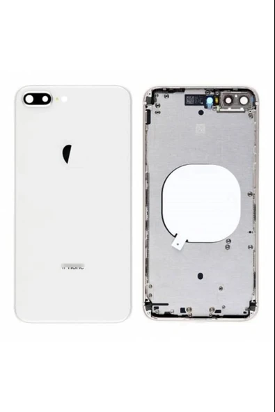 Iphone 8 Plus Kasa Kapak Beyaz - Resim 4