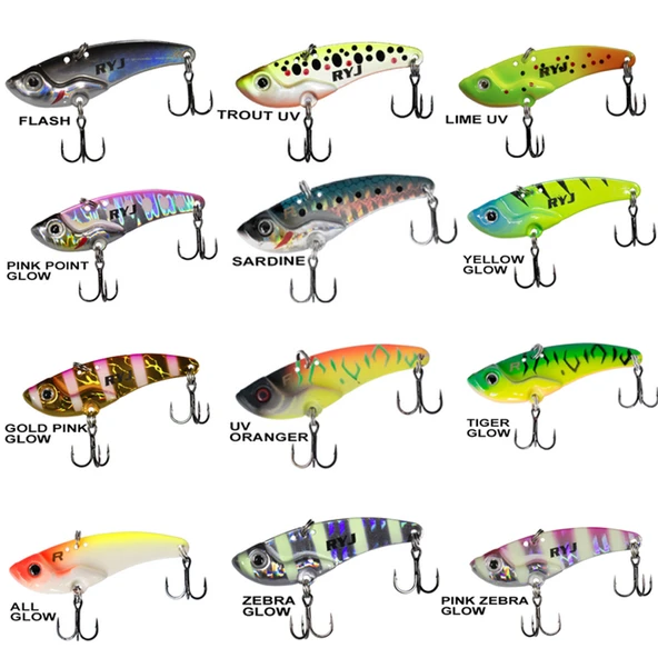 Ryuji Mirror Vib 4.5cm 9gr Vibrasyon Yem  UV Oranger ürün görseli 1