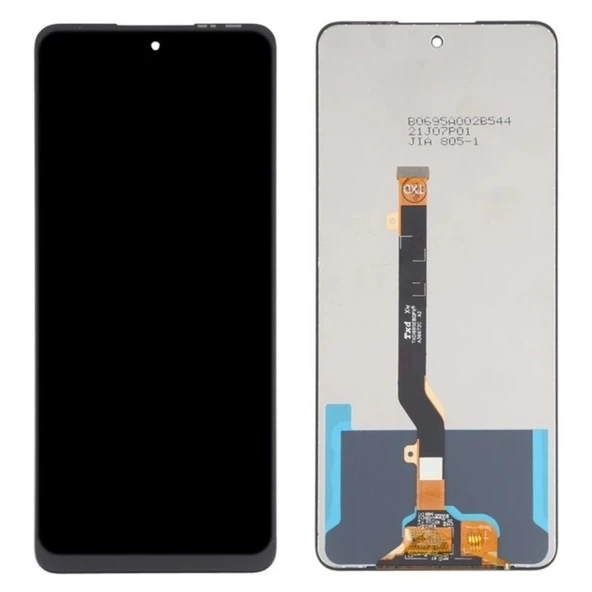 Tecno Camon 18T Uyumlu Dokunmatik Ekran (Siyah) ürün görseli 1