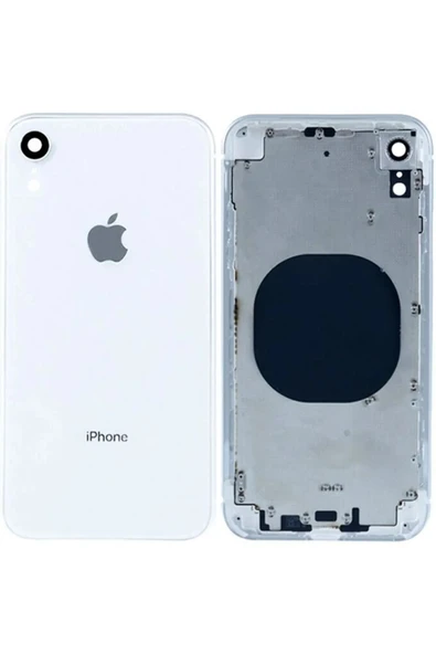 Iphone Xr A Kalite Boş Kasa Beyaz - Resim 5