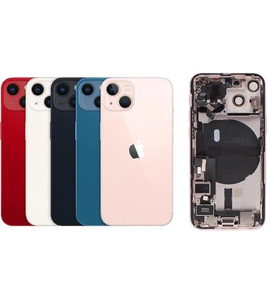 iPhone 13 Uyumlu Dolu Kasa (Kırmızı) - Resim 5