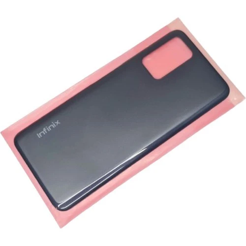 infinix Note 8 Arka Pil Batarya Kapağı (Siyah) - Resim 4