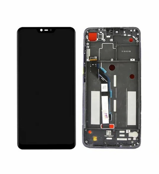 Mi 8 Lite Uyumlu Ekran Çıtalı (Siyah) - Resim 2