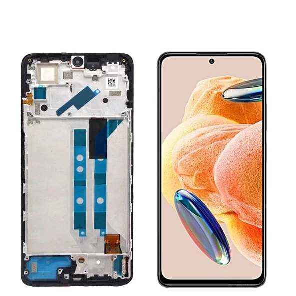 Redmi Note 12 Pro Dokunmatik Ekran TFT Çıtalı (Siy ürün görseli 1