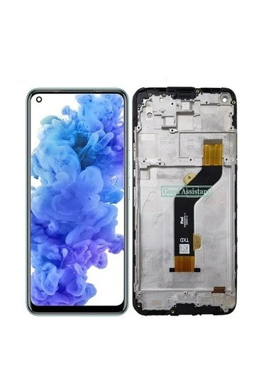 Tecno Camon 16 Lcd Ekran Dokunmatik Çıtalı (Siyah) ürün görseli 1