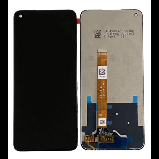 Realme 7 Uyumlu Dokunmatik Ekran (Siyah) ürün görseli 1