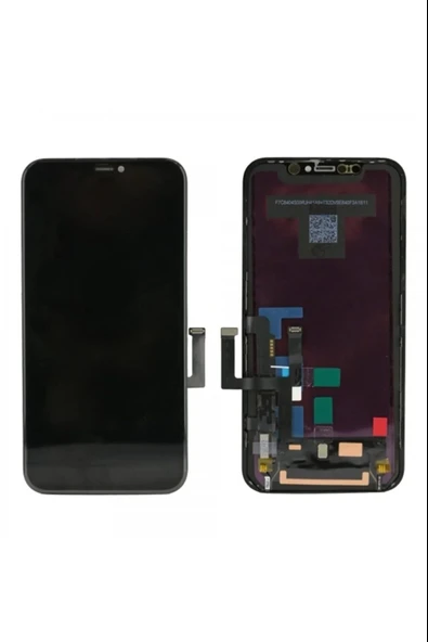 Iphone 11Uyumlu Siyah Çıtalı Lcd Ekran ürün görseli 1