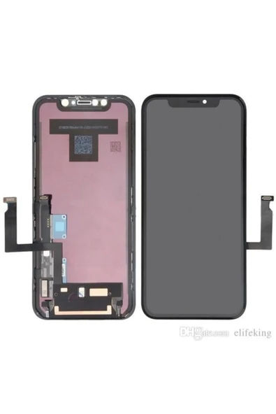 Iphone Xs Uyumlu Siyah Çıtalı Lcd Ekran ürün görseli 1