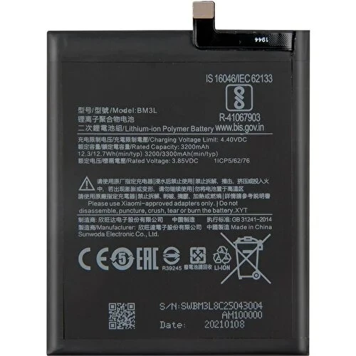 Mi 9 Batarya Pil  (BM3L) - Resim 5