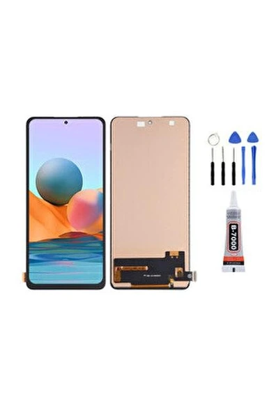 Redmi Note 10 Pro 4G Uyumlu Ekran TAMİR KİTİ + B70 ürün görseli 1