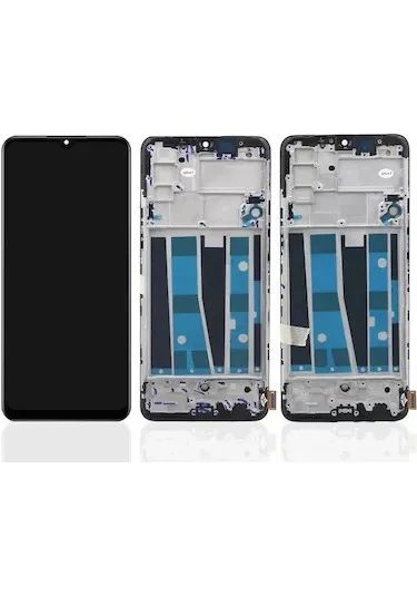 RENO 3  Ekran Ekran Çıtalı OLED (Siyah) - Resim 5