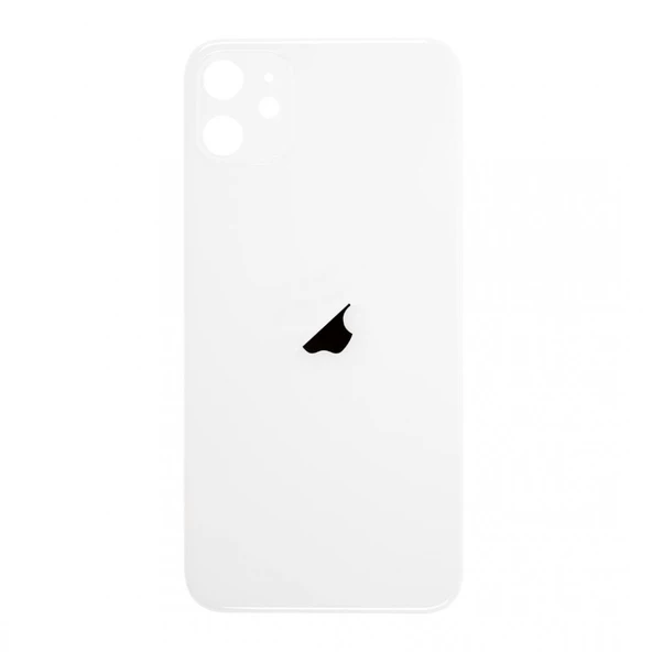 iPhone 11 Arka Pil Kapağı (Beyaz) - Resim 4