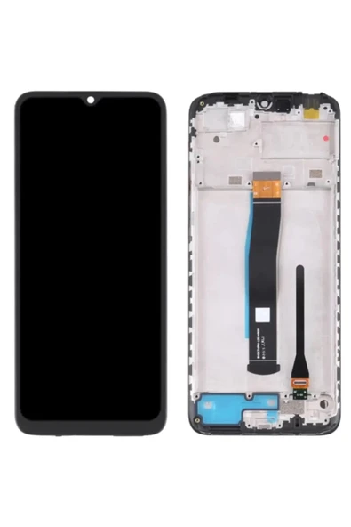 Redmi 10C Ekran Dokunmatik Çıtalı SRV (Siyah) ürün görseli 1