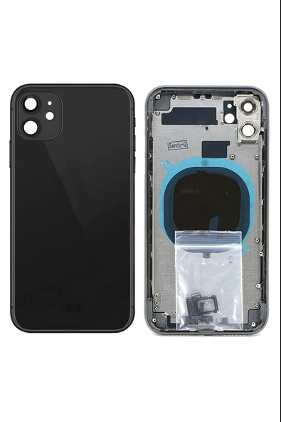 Iphone 11 Boş Kasa + Kapak Siyah ürün görseli 1