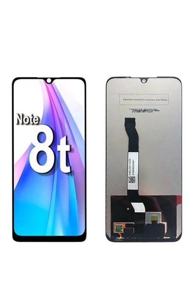 Redmi Note 8T Ekran Dokunmatik SRV (Siyah) - Resim 2