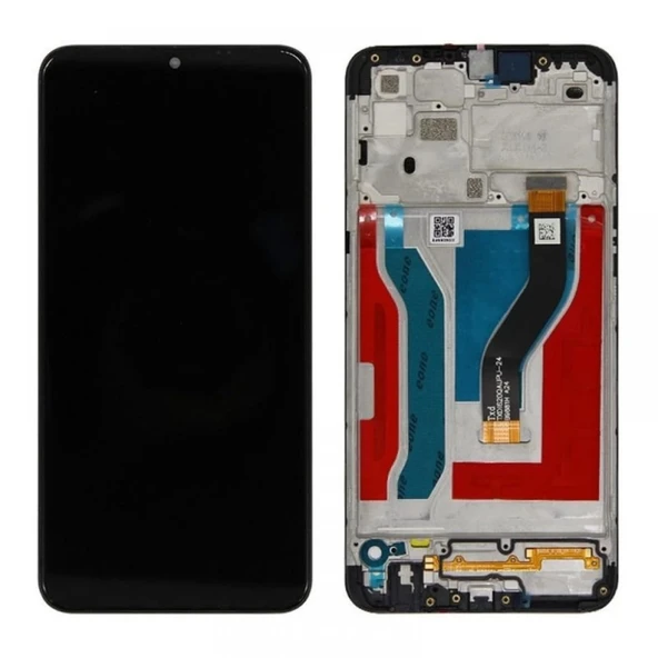 Samsung A10S Dokunmatik Ekran Siyah Çıtalı (Servis ürün görseli 1