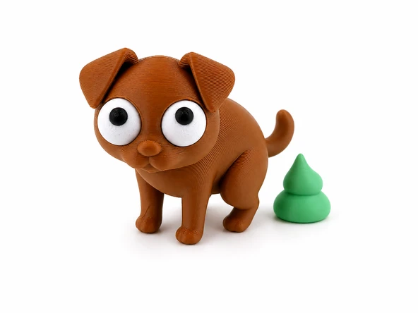Sevimli Dekoratif Köpek Figürü ? Masaüstü Süsü ? Eğlenceli Tasarım ürün görseli 1