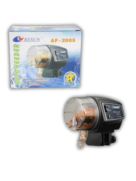 Resun Otomatik Yemleme Makinesi 100-AF2005 | Akvaryum Balıkları İçin Pratik Yemleme Çözümü ürün görseli 1