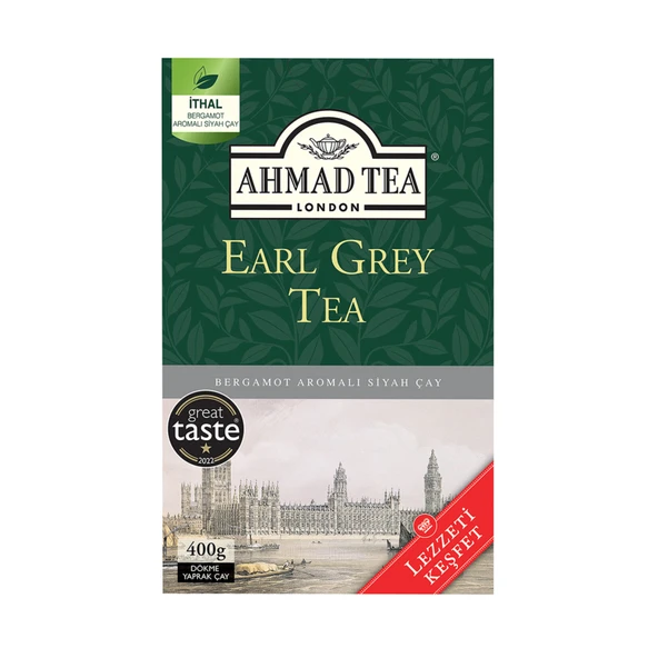 Ahmad Tea Earl Grey Dökme Çay 400 G (8'li Paket) ürün görseli 1
