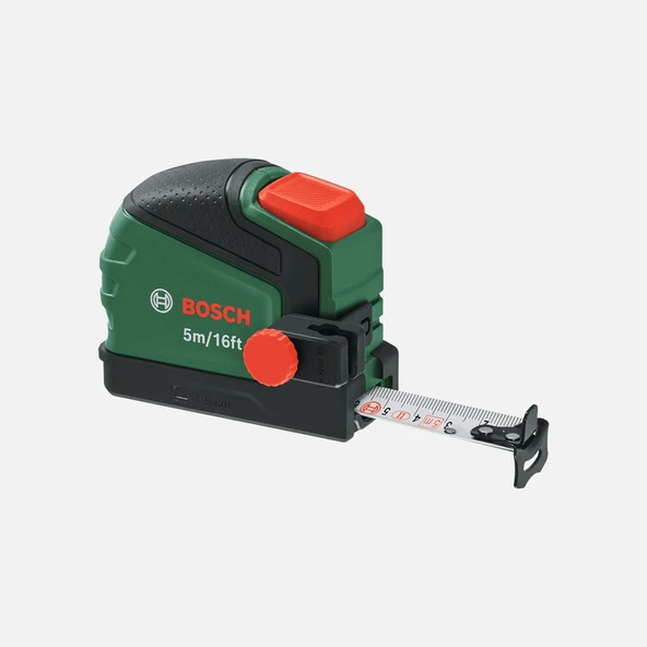 Bosch  5 m / 16 ft ve Kalem Klipsi Şerit Metre (8'li Paket) ürün görseli 1