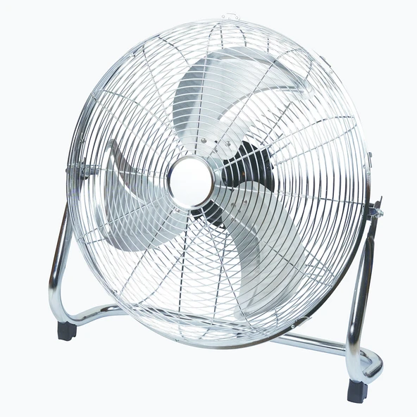 Dlc FE45 Yer Vantilatörü Krom 130 Watt ürün görseli 1