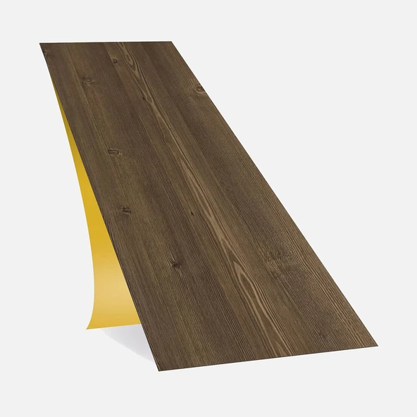Tink PVC Yapışkanlı Yer Döşeme Antik Desen 25x80cm (6'li Paket) ürün görseli 1