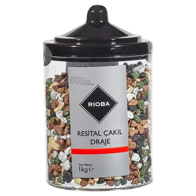 RIOBA Çakıl Taşı Çikolata 1 Kg (5'li Paket) ürün görseli 1