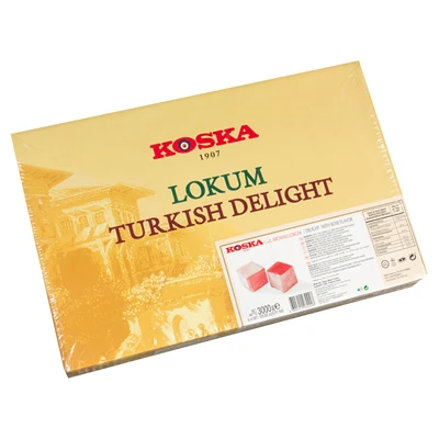 KOSKA Lokum 3Kg Gül Aromalı (7'li Paket) ürün görseli 1