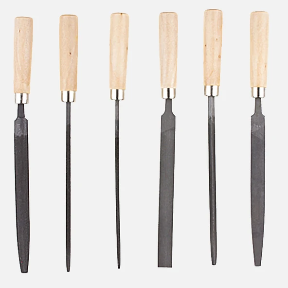 Wisent Schlusselfeilen 100 mm Mini Eğe Seti (8'li Paket) ürün görseli 1