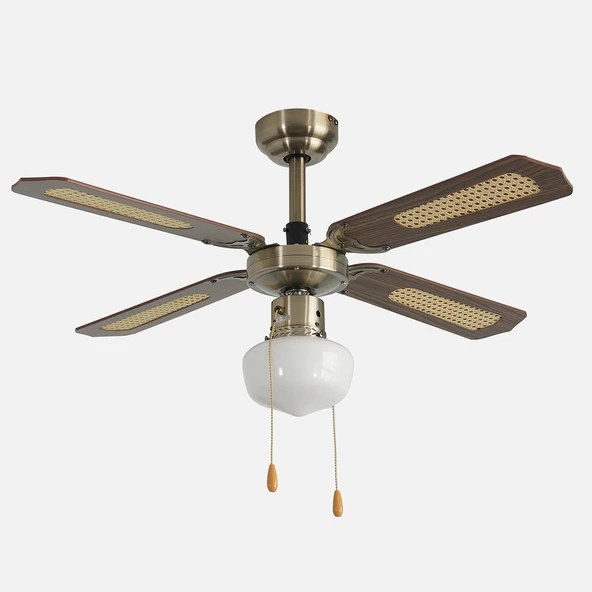 Dlc Poyraz Antik 107 Cm Tavan Vantilatörü ürün görseli 1