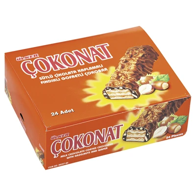 ÜLKER Çokonat Gofret 24 X 33 G (8'li Paket) ürün görseli 1