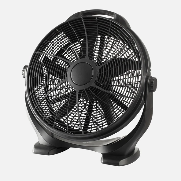 DLC Yer Vantilatörü 130 Watt 50 cm Siyah ürün görseli 1