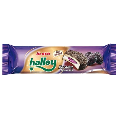 ÜLKER Halley 7*33 12 x 7 G Karadut (6'li Paket) ürün görseli 1
