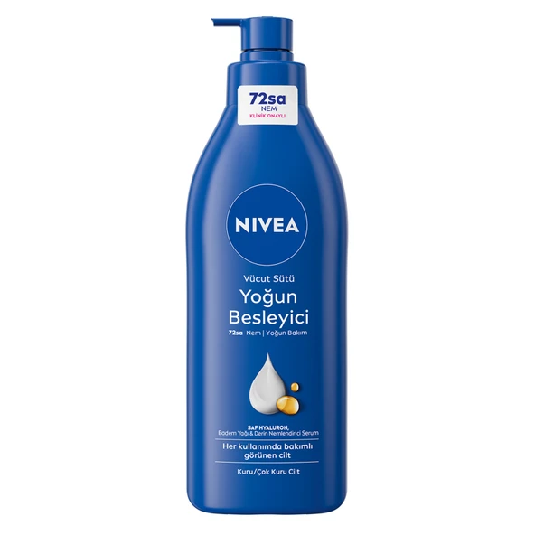 NIVEA Yoğun Besleyici ve Nemlendirici Vücut Sütü 400 Ml (8'li Paket) ürün görseli 1