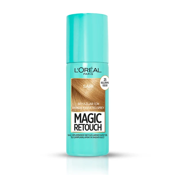 Magic Retouch Beyaz Saçlar Kapatıcı Sarı Saç 75 Ml (8'li Paket) ürün görseli 1