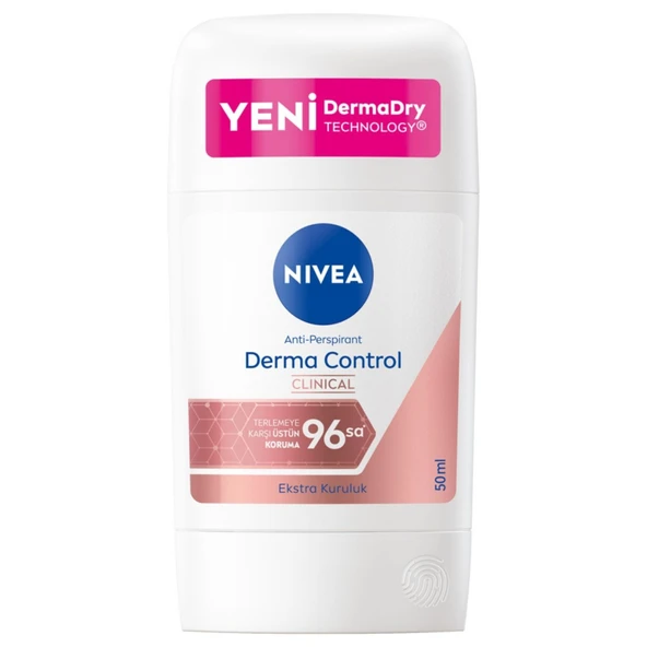 NIVEA Kadın Stick Deodorant Derma Control Clinical 50ml (8'li Paket) ürün görseli 1