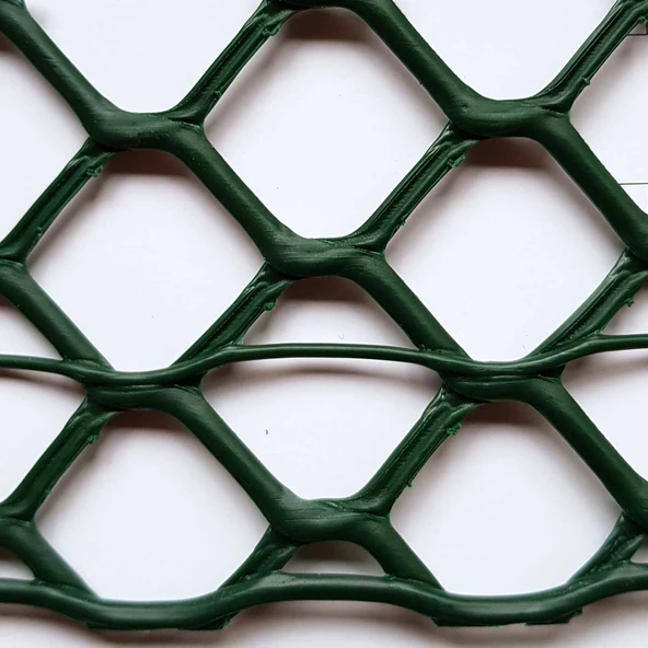Intermas Hexamas Yeşil UV Filtreli Yüksek Dayanıklı Plastik Çevirme Çiti (7'li Paket) ürün görseli 1