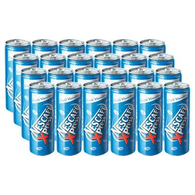 NESCAFE Xpress Soğuk Kahve 24 X 250 Ml Vanilya (4'li Paket) ürün görseli 1