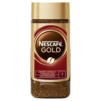 NESCAFE Gold Çözülebilir Kahve Kavanoz 200 G (4'li Paket) ürün görseli 1