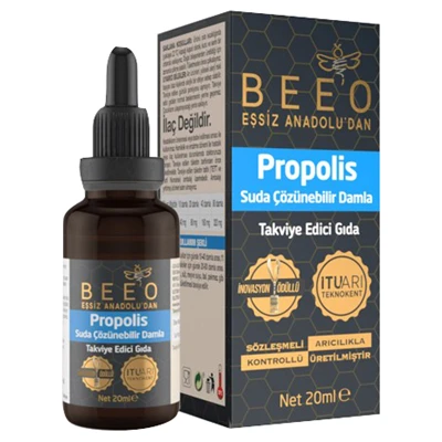 BEEO Suda Çözünür Propolis 20Ml (7'li Paket) ürün görseli 1