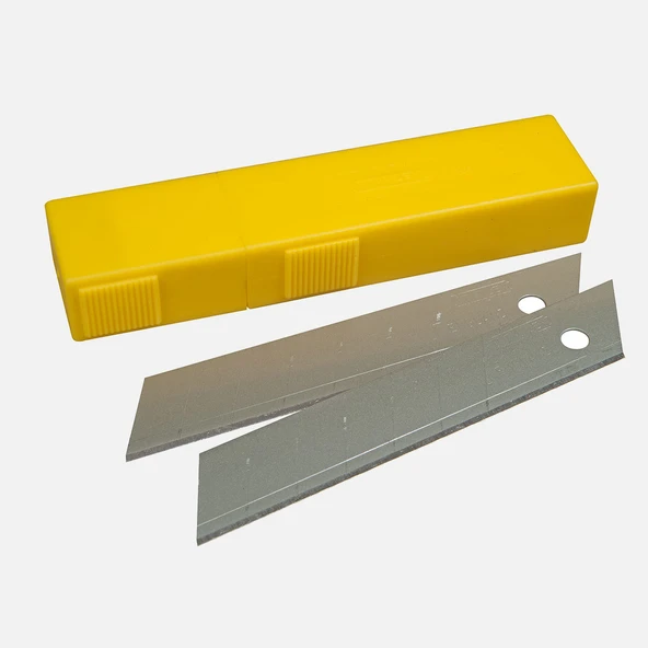 Stanley Maket Bıçağı Yedeği 110 X 25 mm - 10x1 Paket (7'li Paket) ürün görseli 1