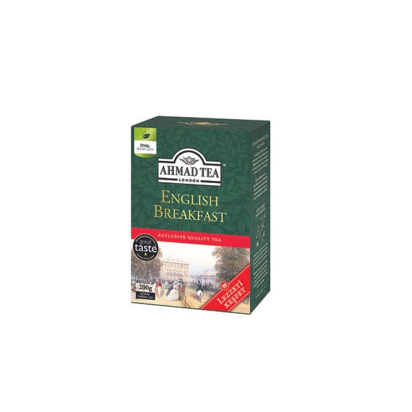 Ahmad Tea English Breakfast Siyah Dökme Çay 200 G (8'li Paket) ürün görseli 1