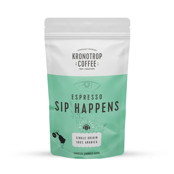 Kronotrop Sip Happens Espresso Çekirdek Kahve 250G (5'li Paket) ürün görseli 1