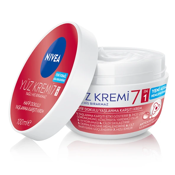 NIVEA Yaşlanma Karşıtı Yüz Kremi 100 Ml (6'li Paket) ürün görseli 1