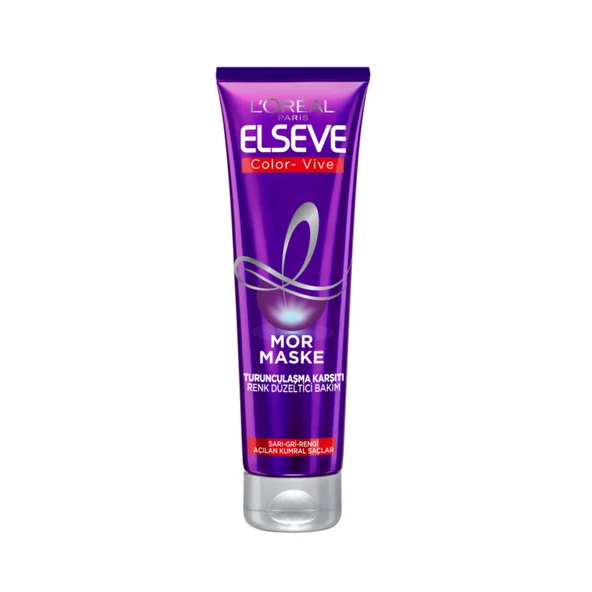 L'Oréal Paris Elseve Turunculaşma Karşıtı Renk Düzeltici Mor Maske 150 Ml (6'li Paket) ürün görseli 1